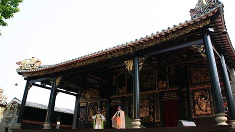 图片娱乐性建筑-戏台