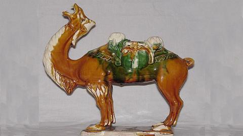 图片唐三彩骆驼
