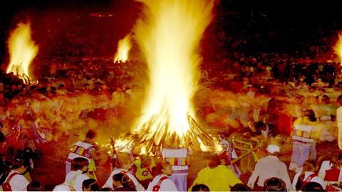 图片彝族火把节