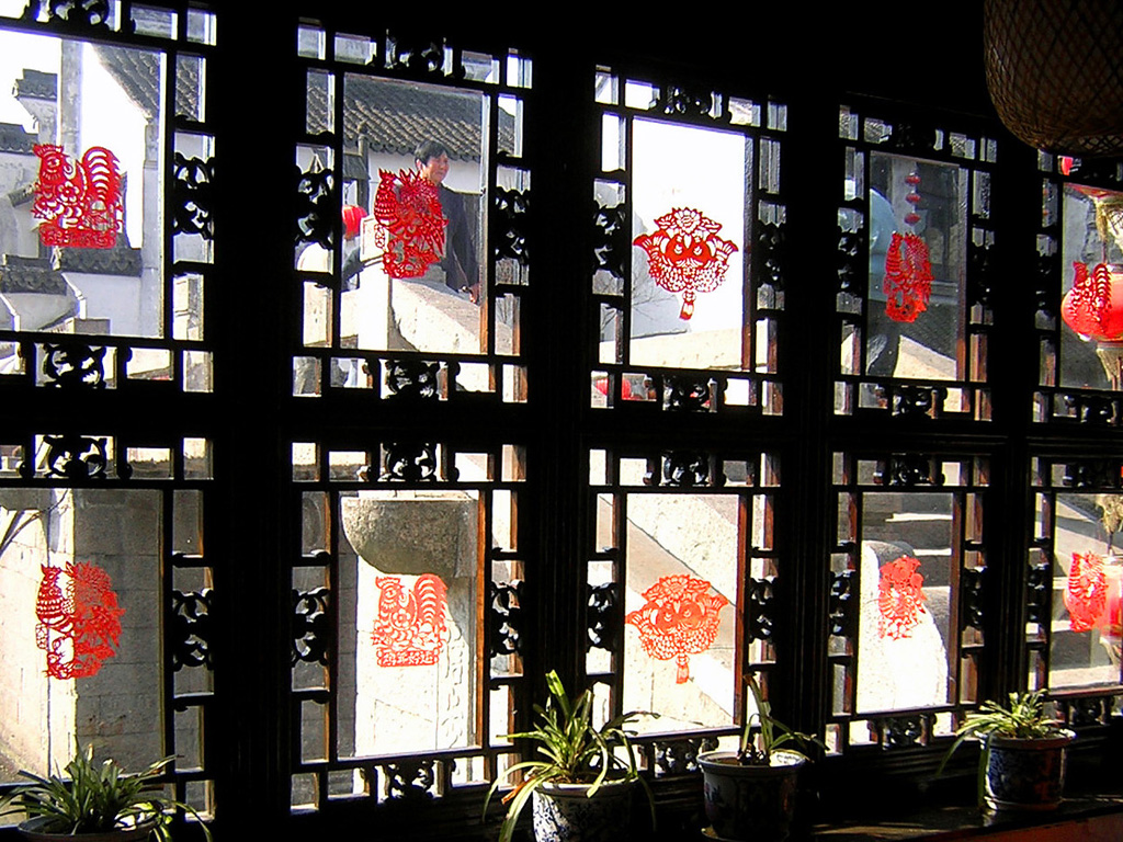 图片窗户上的装饰