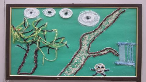 图片粘贴画——树木