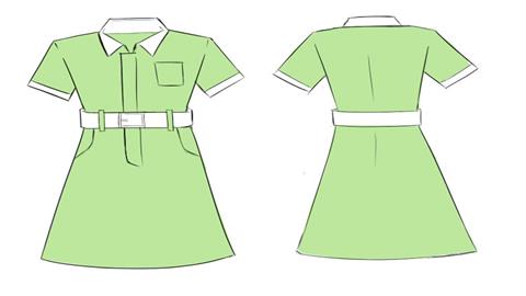 图片护士服装设计图