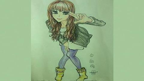图片《漫画》图片：学生作品_自画像