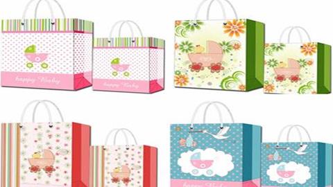 图片《宣传品的设计》图片：手提袋效果图