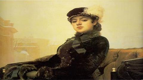 图片无名女郎克拉姆斯柯依