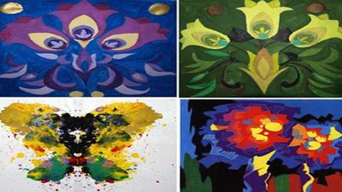 图片学生作品_对比色