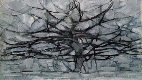 图片蒙德里安——抽象画