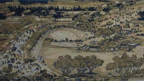 图片《美术是人类文化的造型载体》图片：清明上河图