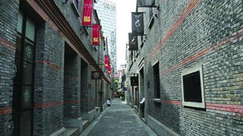 图片上海里弄房子