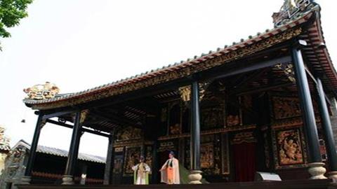 图片娱乐性建筑-戏台