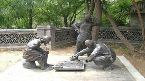 图片《从二维到三维》图片：下象棋