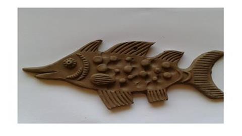 图片陶艺作品鱼