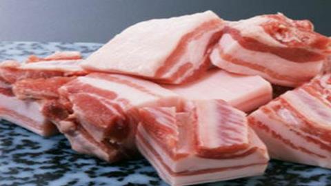 图片脂肪含量较多的食品-五花肉