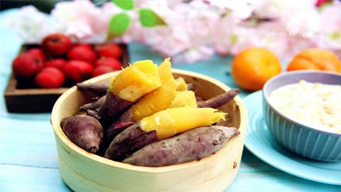 图片糖类含量较多的食品-红薯