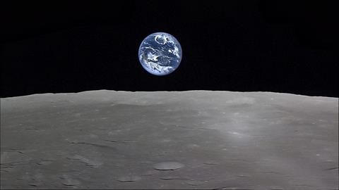 图片在外太空看地球