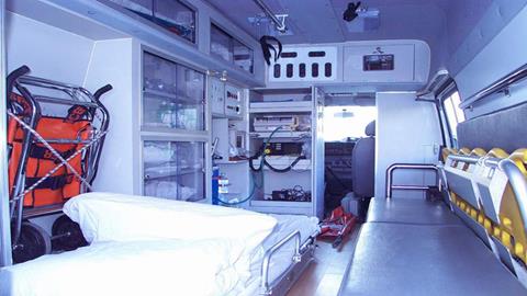 图片高级生命救护功能型救护车内部