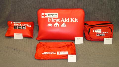图片不同型号的急救包