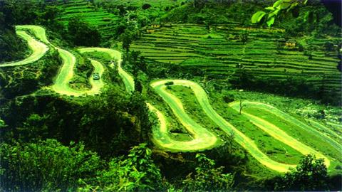 图片盘山公路