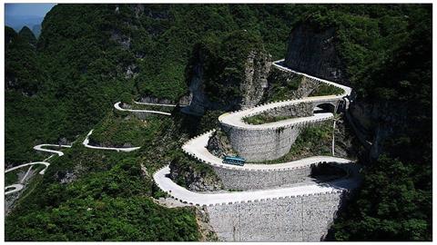 图片盘山公路