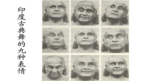 图片印度古典舞的九种表情