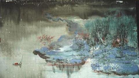 图片古画《春江花月夜》