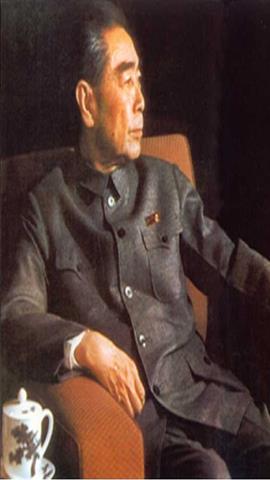 图片沉思中的周恩来