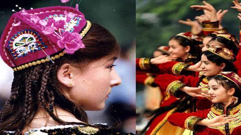 图片特色的服饰和帽子