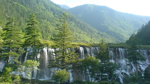 图片九寨沟瀑布