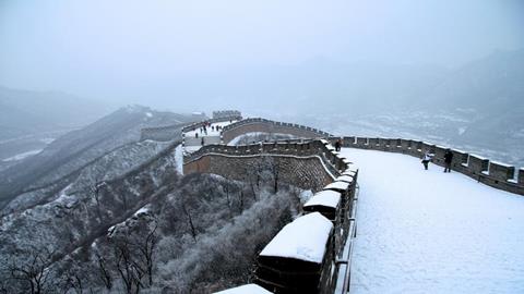 图片长城内外，惟余莽莽