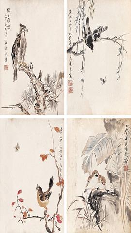 图片马连良画作