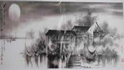 图片姑苏月夜-丹青