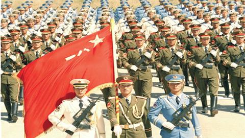图片中国人民解放军—三军仪仗队