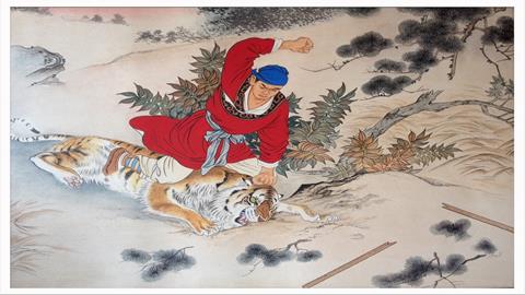 图片武松打虎—打虎