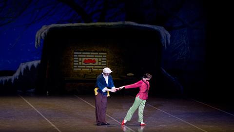 图片白毛女—喜儿和王大春