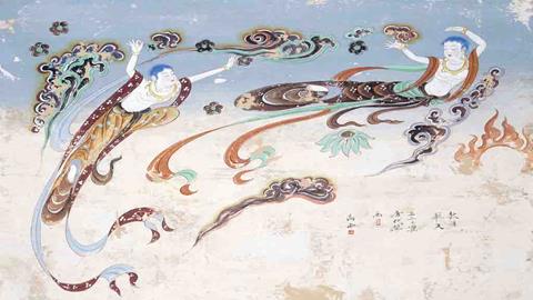 图片莫高窟—飞天