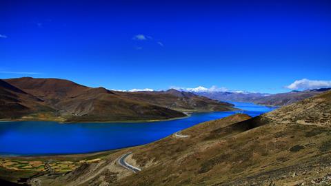 图片青藏高原—羊卓雍错