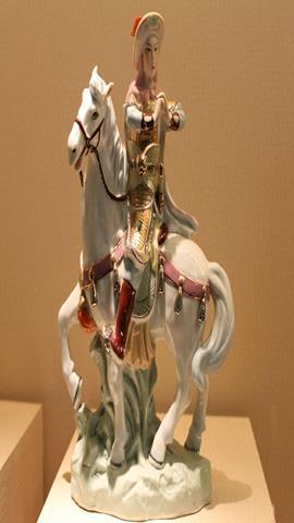 图片花木兰—瓷雕花木兰