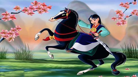 图片花木兰形象—花木兰动画形象