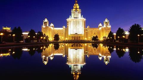 图片俄罗斯——莫斯科大学