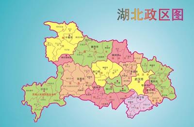 湖北省地图