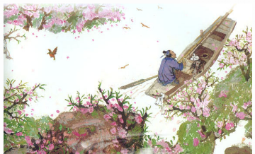 图片遇见桃花林